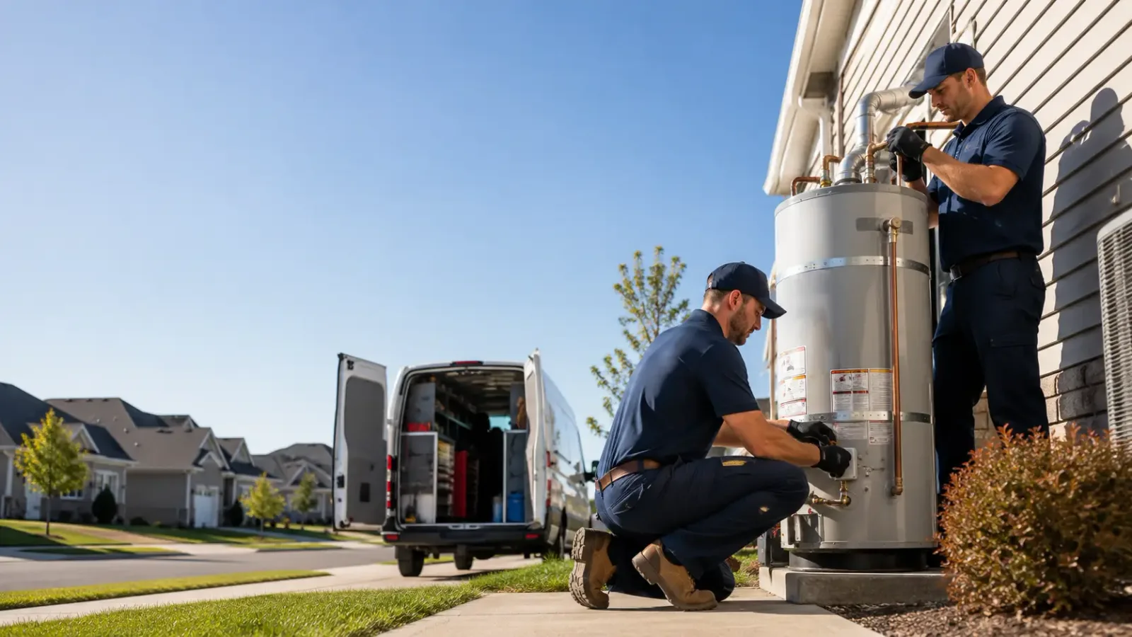 Water Heater Installation in Warden, WA